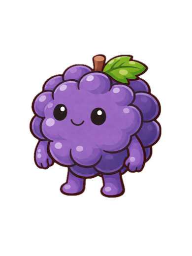 Fresh Mind grape character